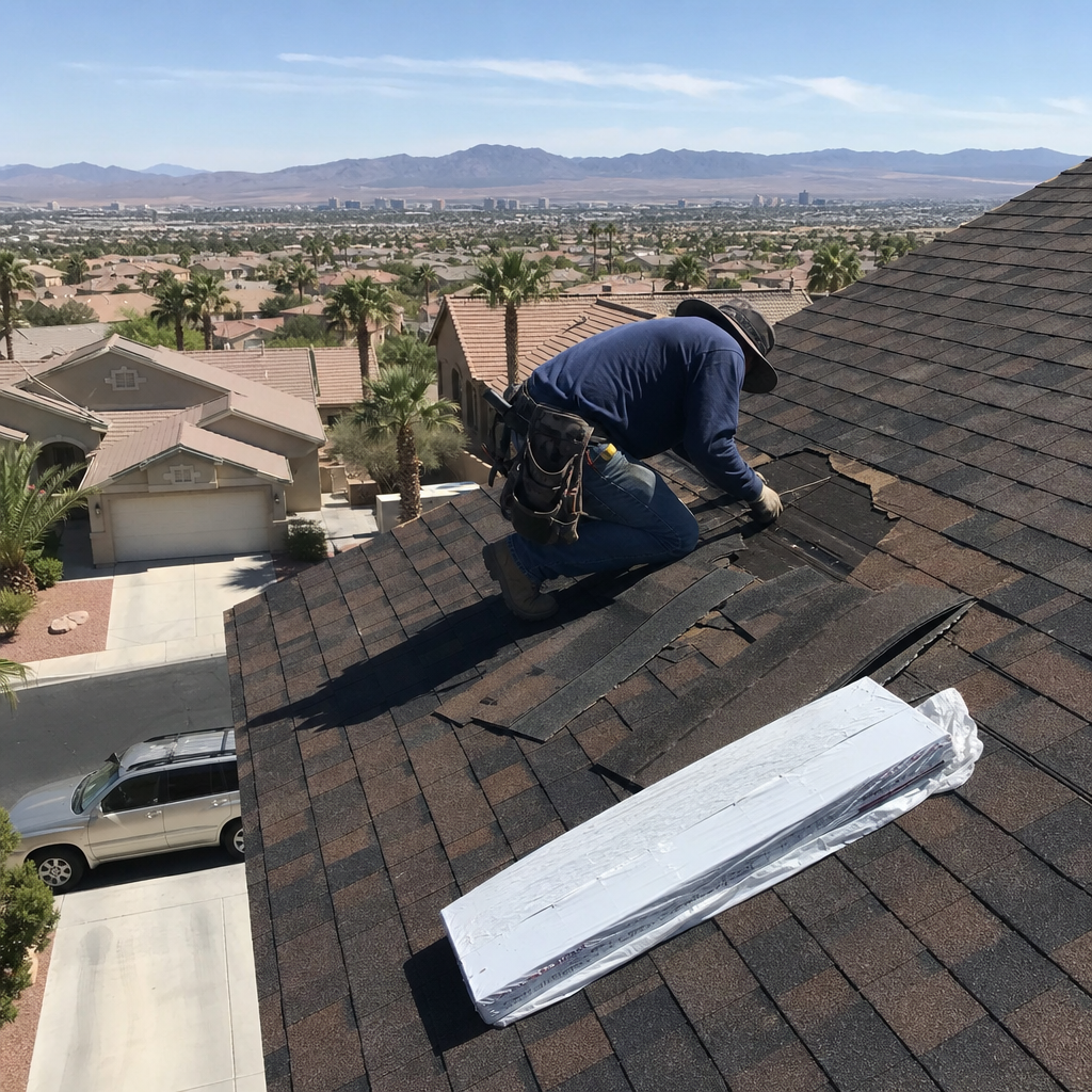 professional roof repair service